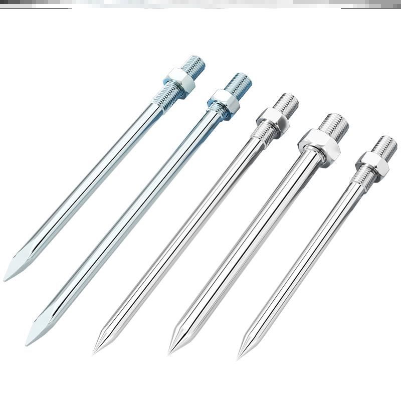 不锈钢钉子墙钉固定神器管卡钉抱箍PVC管加长螺杆卡箍吊杆直杆钉