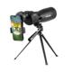 变倍观鸟镜75高倍高清单筒望远镜手机镜头可携式 观靶镜夜视专业级
