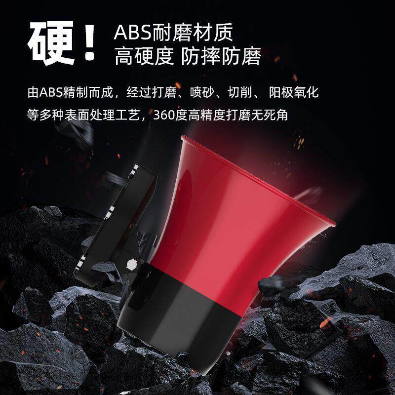 金正 大功率车载喊话器双仓5颗磁吸扩音器叫卖录音扬声器大声公