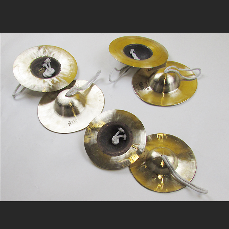 海浪乐器人气水镲5寸小京镲15CM 军镲小钹铜镲京钹腰鼓镲川钹包邮