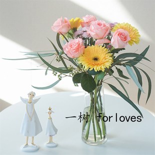 一树包月一周一鲜花订阅混搭花束家庭办公水养送礼云南直发包邮