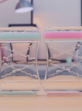 网红减压发呆神器创意液体沙漏油漏水滴计时摆件彩色梦幻生日礼物