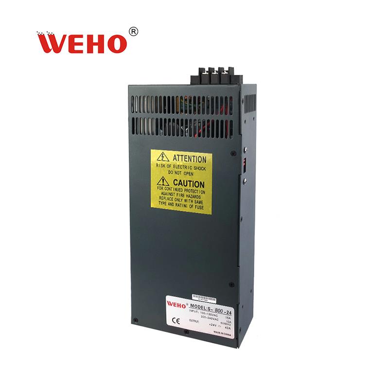 伟豪800W12v开关电源直流变压器S-800电压dc24v36V48V电机监控稳