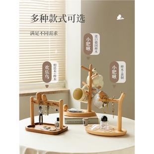 饰进门口入户置物架创意挂钩托盘乔迁新居礼品 玄关钥匙收纳摆件装