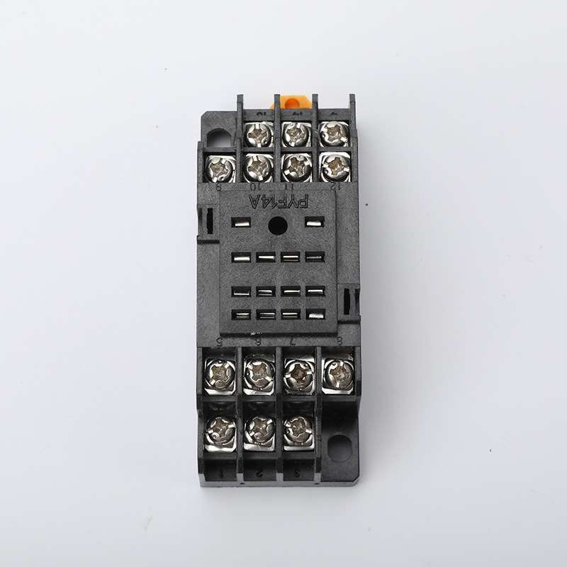 CT-4AKMT底座套装小型中间继电器220v交流24v12v直流HH52P电磁