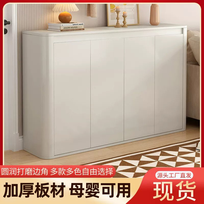 鞋柜家用入户门外门口玄关储藏收纳柜一体靠墙2026新款走廊换鞋架图片