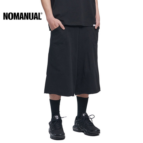 【徐梦洁同款】纯色百搭廓形短裤