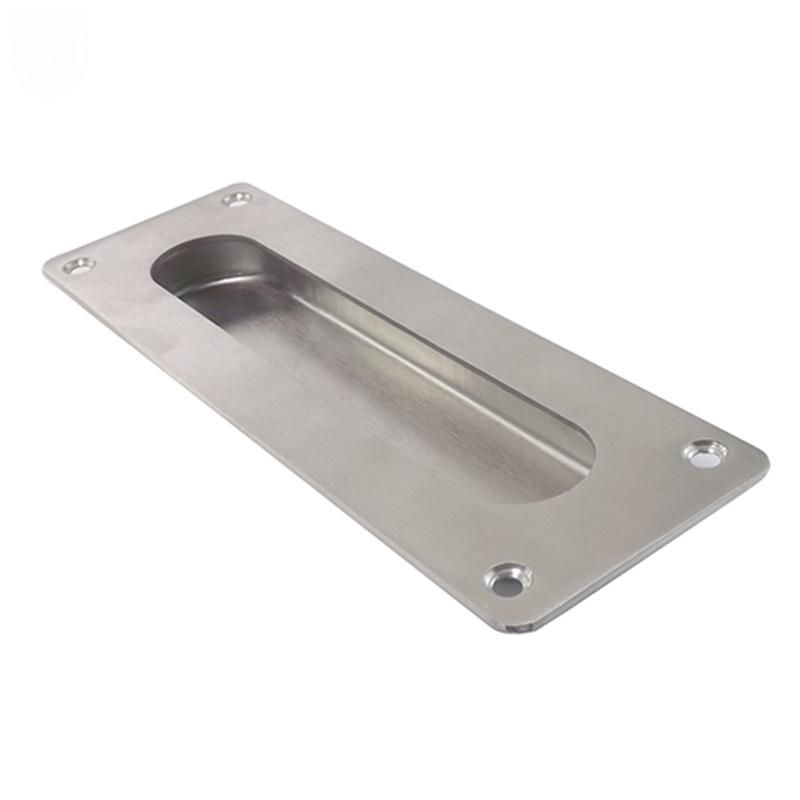 安望180X60四孔 不锈钢暗拉手 衣柜抽屉橱柜推拉门明装嵌入式拉手