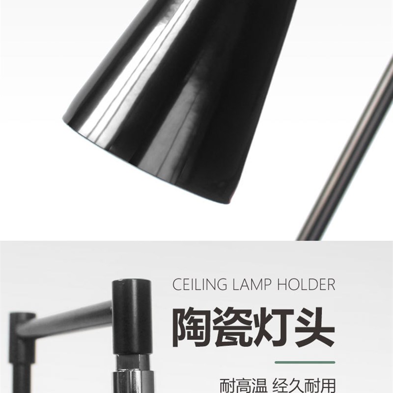 乌龟晒背灯全光谱太阳uvb龟灯uva陶瓷爬宠加热灯泡爬虫补钙吊灯架