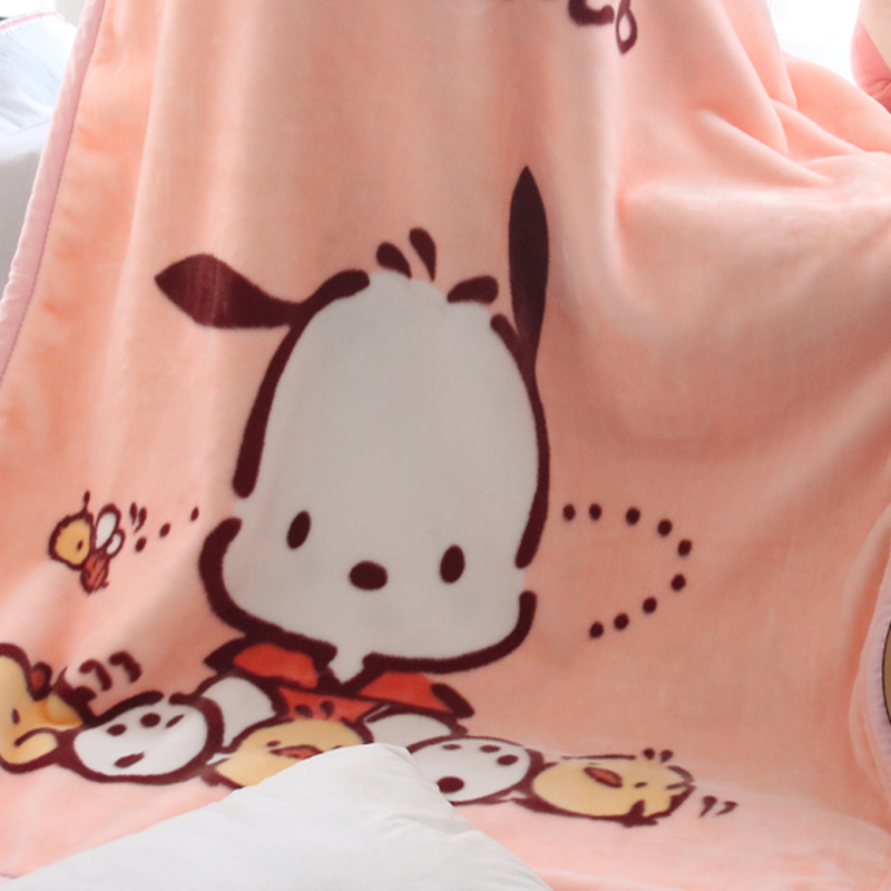 儿童婴儿毛毯双层加厚宝宝盖毯幼儿园小被子秋冬季午睡珊瑚绒毯子