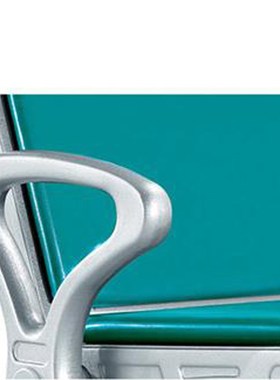 臻远 ZY-ST-JC22 绿色皮质排椅三人位 1750*675*800 按个销售