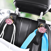 汽车座椅背挂钩创意气质车载后排挂物钩车内装 饰用品大全女