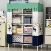 升级全钢架铝合金加粗加固经济出租房卧室架子