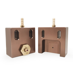 千量线切割配件大全 中走丝大铁炳丰机专用水板 0.192眼膜座50*50