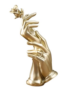 创意轻奢摆件客厅玄关电视柜酒柜结婚布置装饰品情侣礼物精致摆设