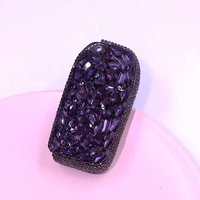 沃尔沃插入式钥匙套xc90/s60l/xc40钻s90/s80时尚xc60女v40钥匙包