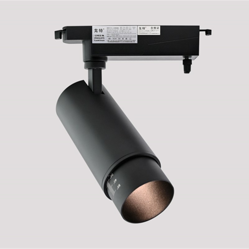 全光谱高显色LED30W调色温调焦调光博物馆射灯三色可调射灯三四线