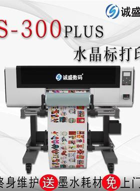 诚盛数码水晶标打印机小型A3全自动UVDTF打印机printer印水晶