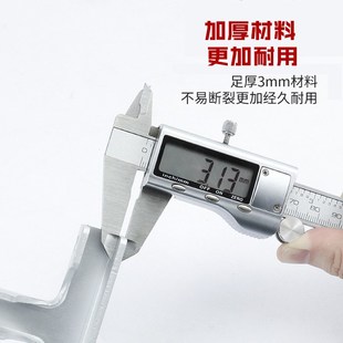 玻璃夹子鱼缸玻璃固定器十字TL型种植菜箱配件花盆卡扣瓷砖固定夹