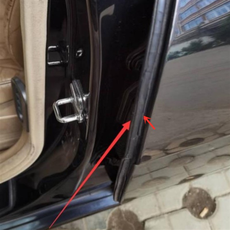 适用宝马X5 7系E66 F02 B柱密封胶条3 5系GTX1后门前防水胶条配件