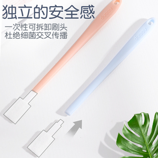 卫生间厕所死角神器一刷净浴室地板刷家用缝隙可抛替换头清洁刷子