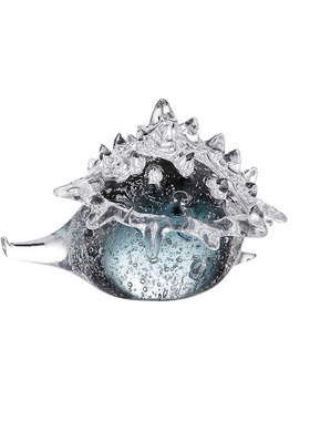 邸高家居轻奢墨绿色动物玻璃摆件样板房间客厅茶几桌面创意装饰品