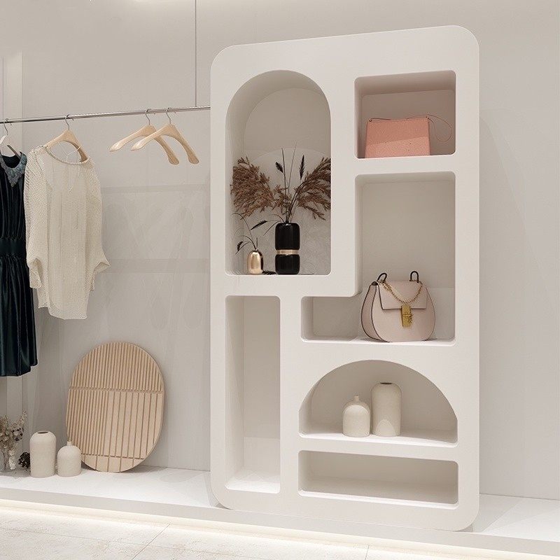 网红烤漆拱形书柜创意艺术展示柜经济型中岛柜台落地装饰书架整装,住宅家具,书架,淘宝优惠券,粉丝福利购,淘宝优惠卷