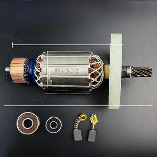 配高仕达汉科杰盛佳仕银马7寸185型电圆锯转子切割机电锯电机配件
