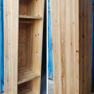 中式 实木小衣柜单门儿童现代衣橱收纳柜小户型卧室储物柜M074