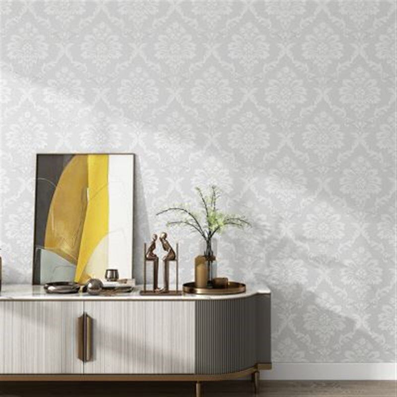 纯白色加厚墙纸自粘家用卧室客厅背景墙装修壁纸墙面贴纸防水防潮