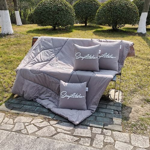 全棉抱枕被子两用办公室午休空调被纯棉客厅沙发靠枕被汽车腰靠垫