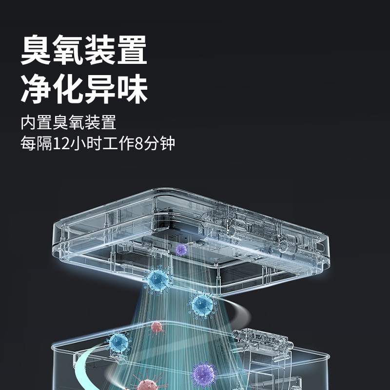 大容量不锈钢智能感应垃圾桶干湿分类家用商用酒店饭店办公室加盖