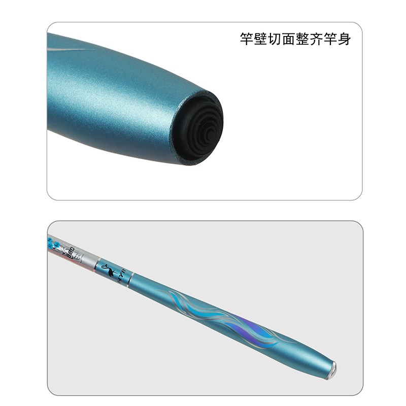 溪流鱼竿套装超轻型碳素短节手竿2.7米3.6米石斑鱼马口小鲫鱼专用