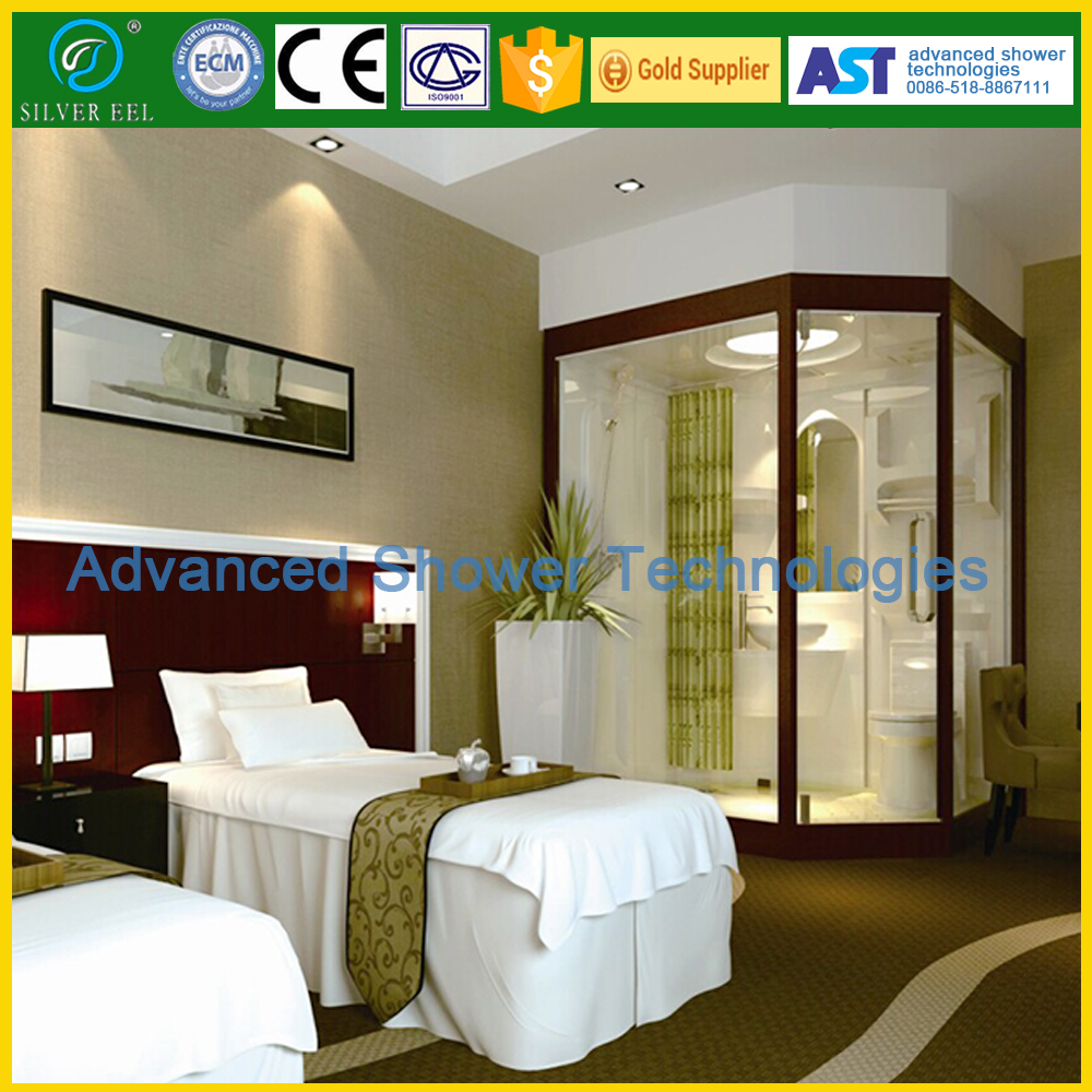 定制整体洗澡间淋浴房卫生间干湿分离隔断玻璃门洗手间沐浴房