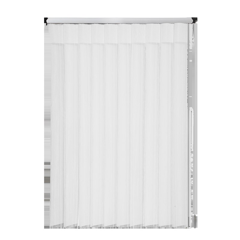 梦幻帘电动垂直帘竖百叶客厅窗帘纱帘阳台落地窗可水洗遮光帘