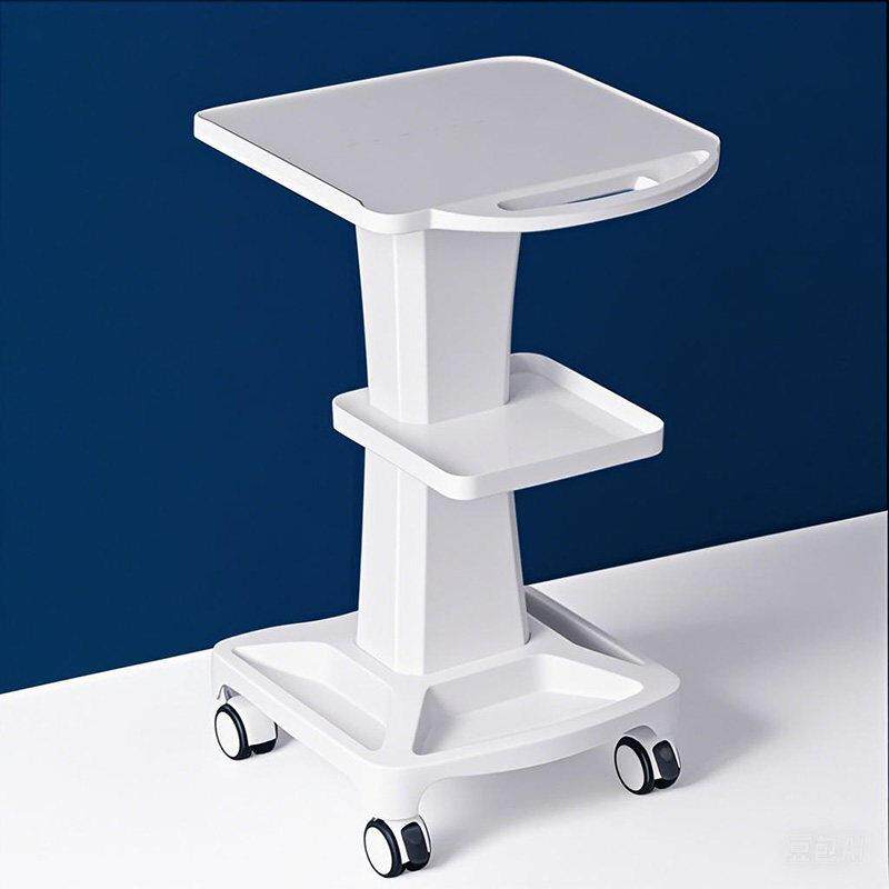 美容院专用小推车台式美容仪器推车小气泡底座支架移动美甲工具车