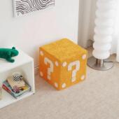 儿童椅子家用客厅可坐可收纳小凳子结实耐用凳子椅卡通问号小板凳