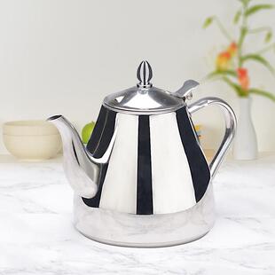 三洽不锈钢多用水壶 饭厅 酒楼不锈钢茶水壶 多用茶壶 带滤小水壶