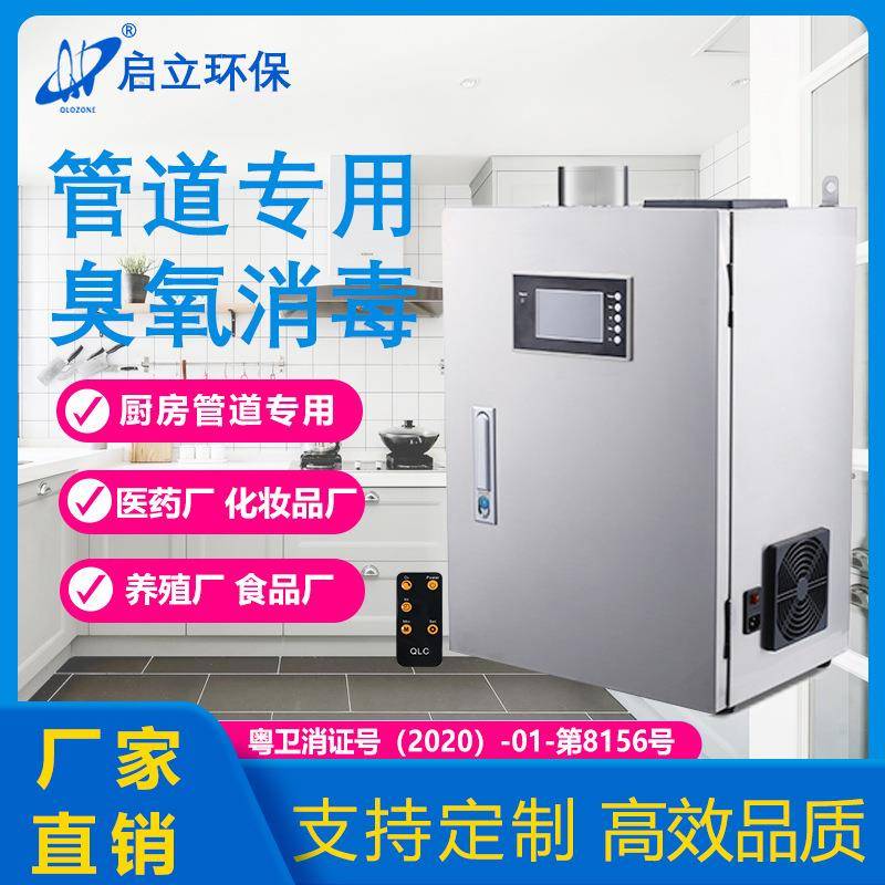 g管道型臭氧发生器厨房油烟处理臭氧机消毒机无菌车间杀菌养殖