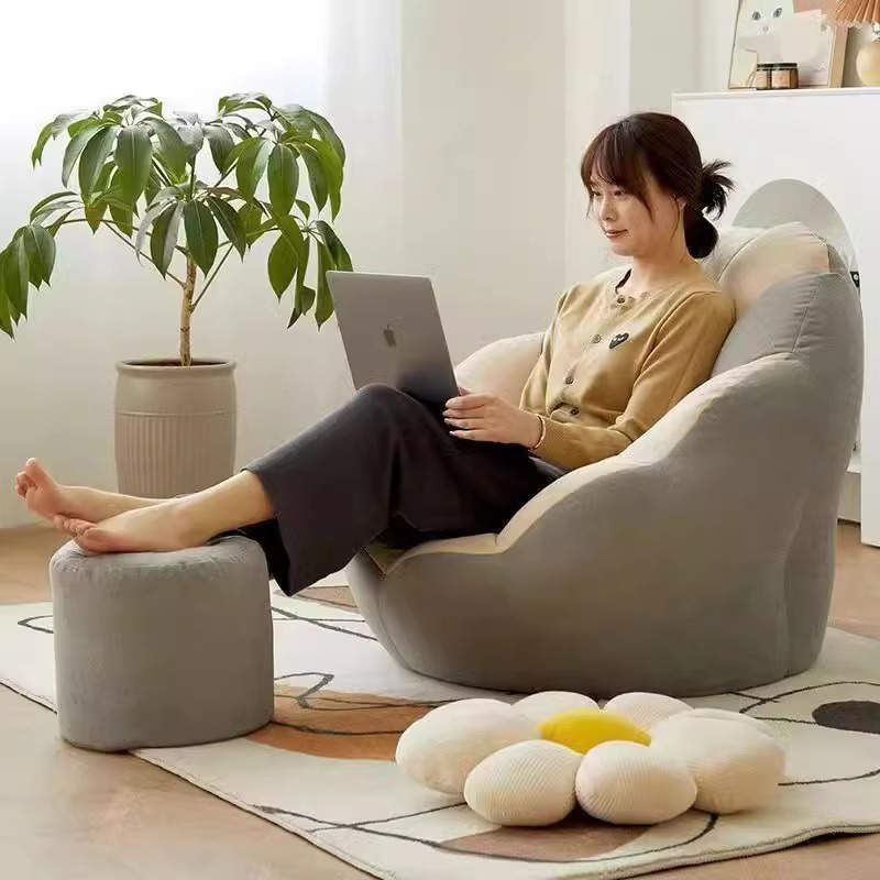 懒人沙发脚踏脚凳豆袋榻榻米