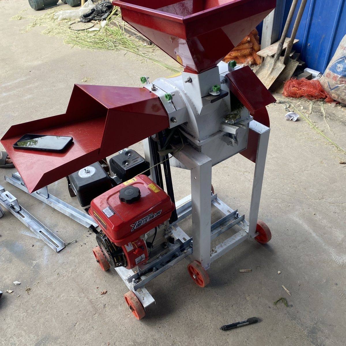 油电两用多功能超细牧草粉碎打浆机汽油机款干湿两用超细自动打浆,机械设备,粉碎机,淘宝优惠券,粉丝福利购,淘宝优惠卷