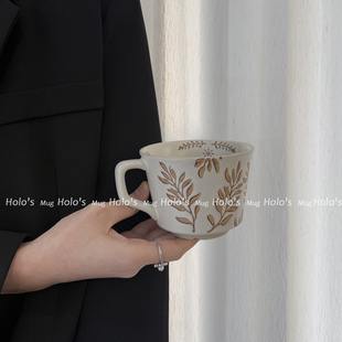 Holo's Mug 日式风禾马克杯2026新款陶瓷杯子大容量水杯伴手礼