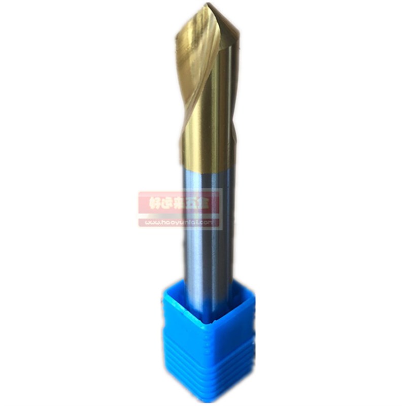 倒角钻钴镀钛90度定心钻定位钻定点钻头倒角中心钻加长2 2.5-20mm
