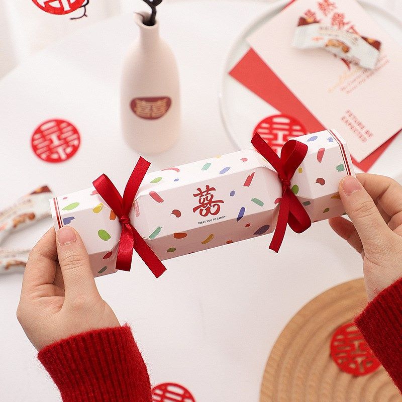 婚礼创意糖盒结婚喜糖盒子 订婚包装盒网红级婚礼装糖果礼盒欧式