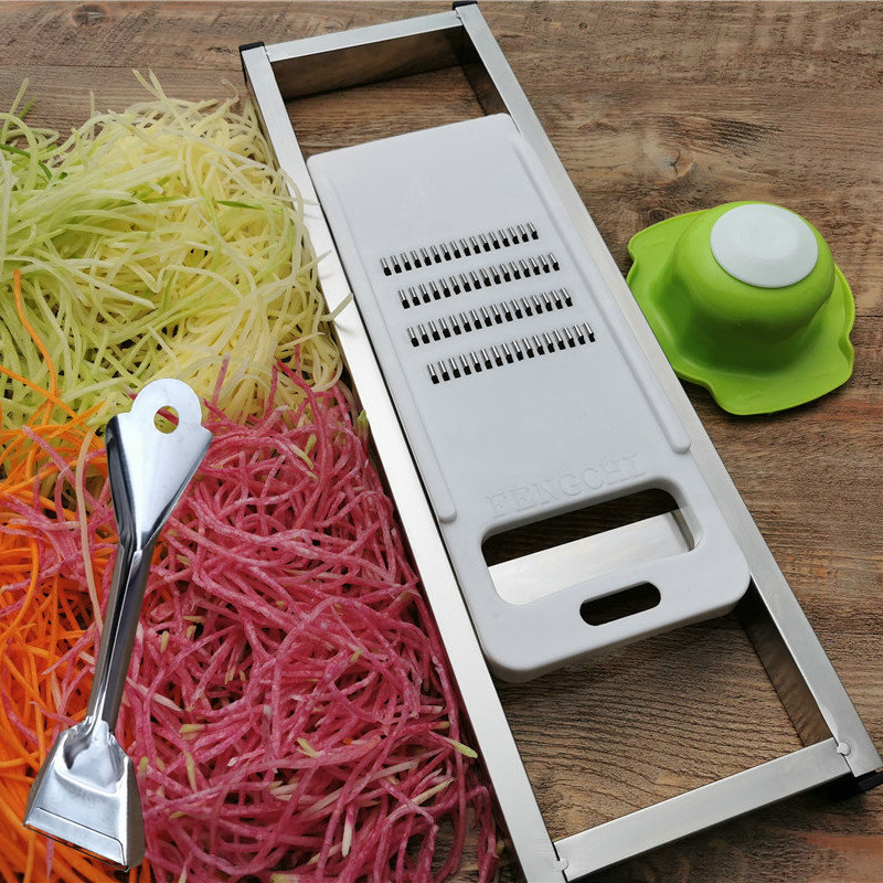 凤驰切丝器洋芋擦擦工具黄瓜丝擦板不锈钢插丝器瓜刨擦土豆丝神器