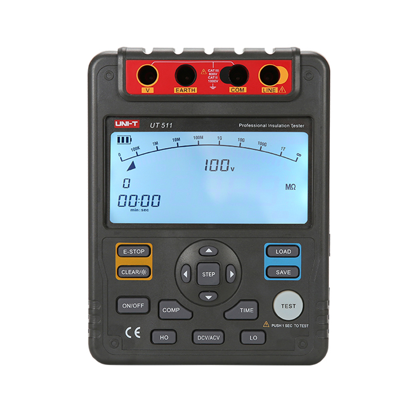 优利德UT511 512 513接地绝缘电阻测试仪数字兆欧表 电阻表