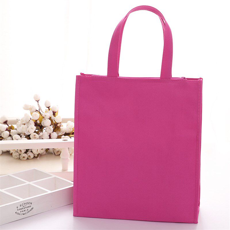 中小学生卡通书包饭盒袋防水帆布手提袋拎书袋补习袋包美术包