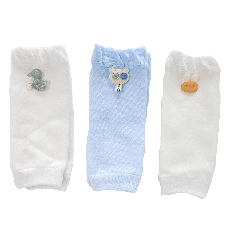 新生婴儿睡觉护手臂套防冻秋冬纯棉加厚保暖婴幼儿护胳膊宝宝袖套
