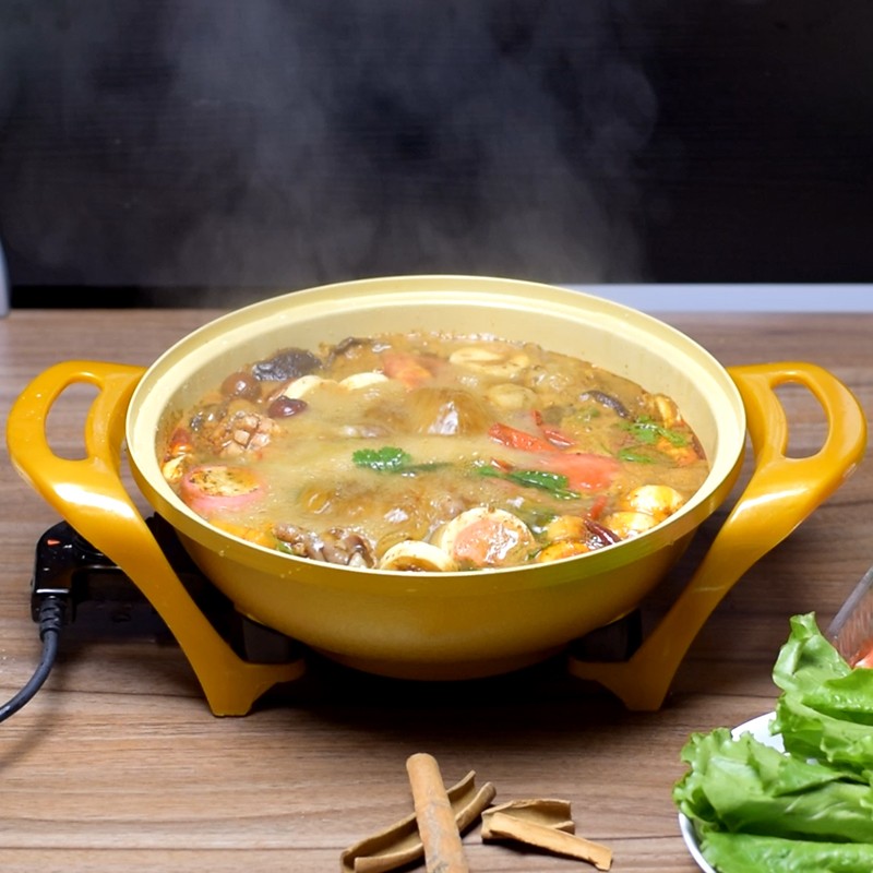 多功能韩式电炒锅家用电火锅不粘锅宿舍炒菜电热锅煮饭一体快速锅