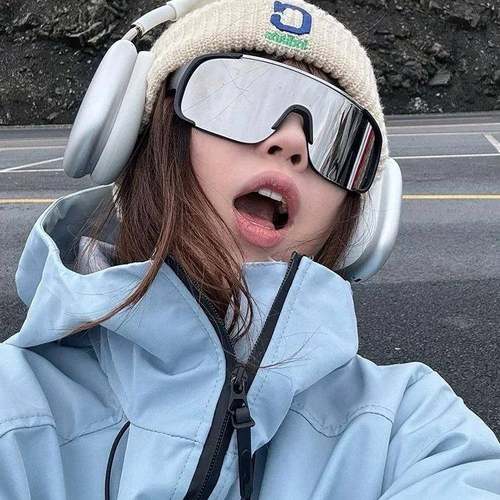 户外骑行眼镜爬山登山护目镜雪山防紫外线滑雪镜防风雪地骑车墨镜